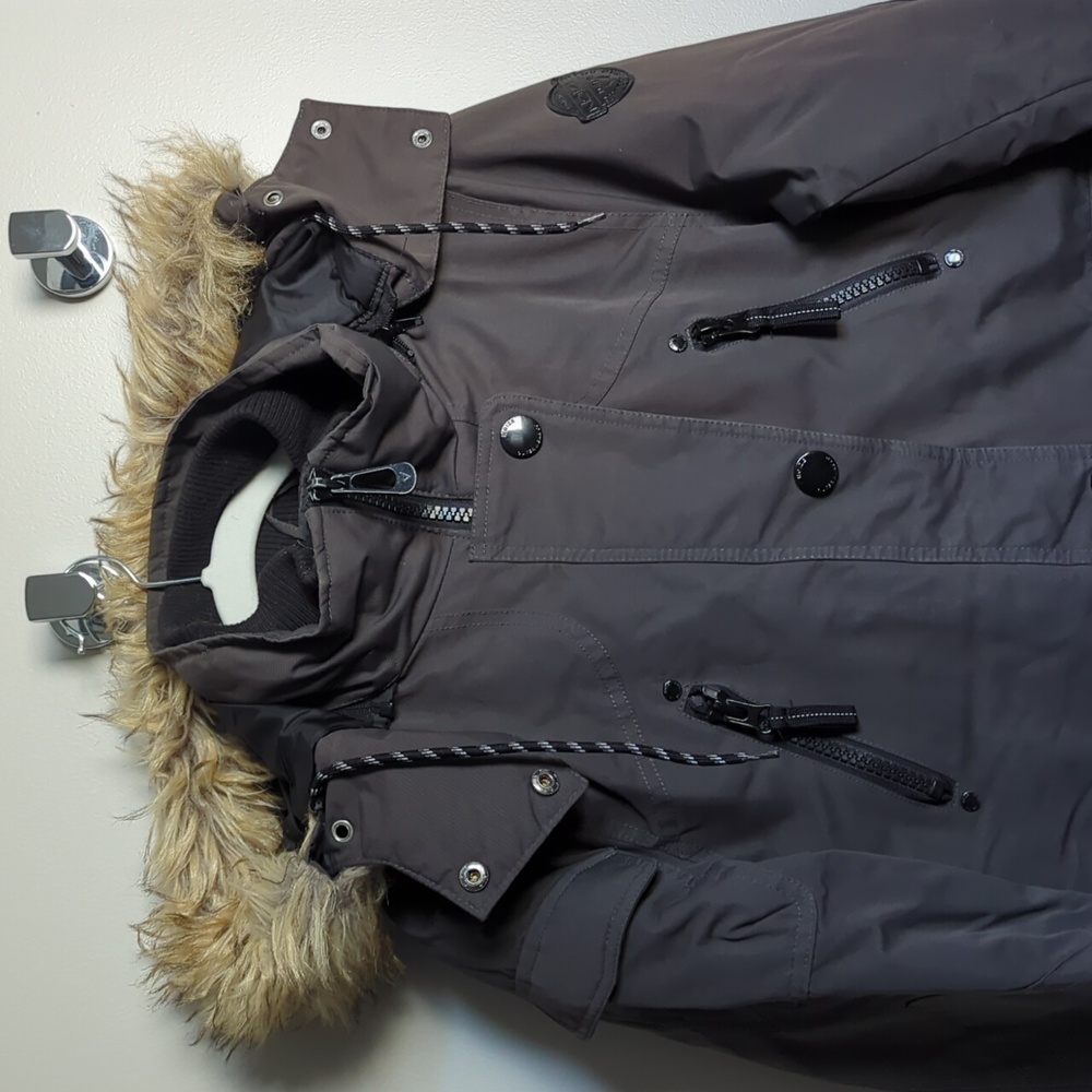 Dark gray Noize winter coat - Picture 2 of 12